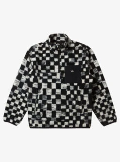 Quiksilver Boys 8-16 Saturn Distort Half-Zip Fleece