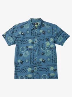 Quiksilver Boys 8-16 Radical Times Short Sleeve Shirt