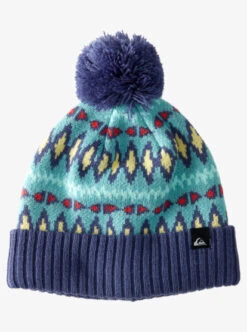 Quiksilver Boys Bean Screamer Pom Beanie
