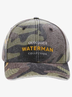 Quiksilver Mens Waterman Bar Lurks Snapback Cap