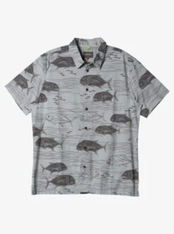 Quiksilver Mens Dive Sites Short Sleeve Shirt