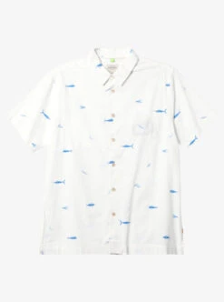 Quiksilver Mens Big Pond Short Sleeve Shirt