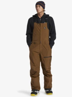Quiksilver Mens Snyc Snow Technical Snow Bib Pants