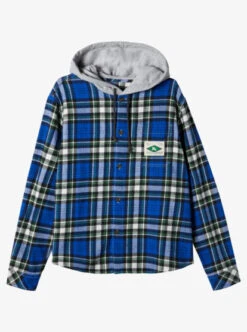 Quiksilver Mens Snyc Overhead Saltwater Hooded Shirt