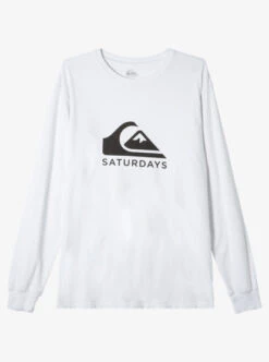 Quiksilver Mens Snyc Graphic Long Sleeve T-Shirt
