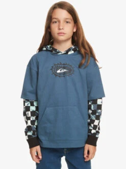 Quiksilver Boys Check This Up Hoodie