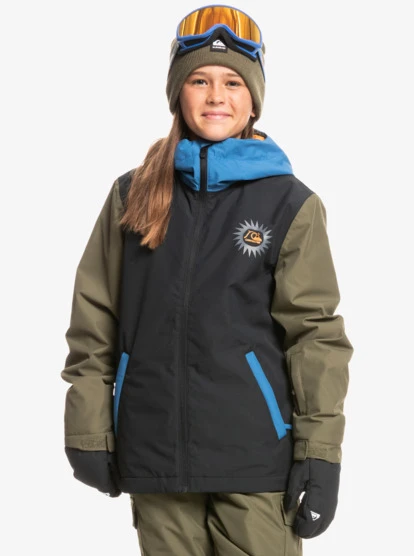 Quiksilver Boys In The Hood Technical Snow Jacket - Image 2