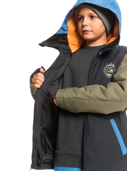 Quiksilver Boys In The Hood Technical Snow Jacket - Image 5