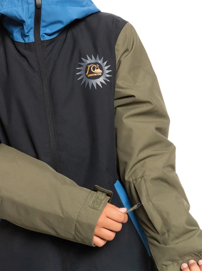 Quiksilver Boys In The Hood Technical Snow Jacket - Image 6
