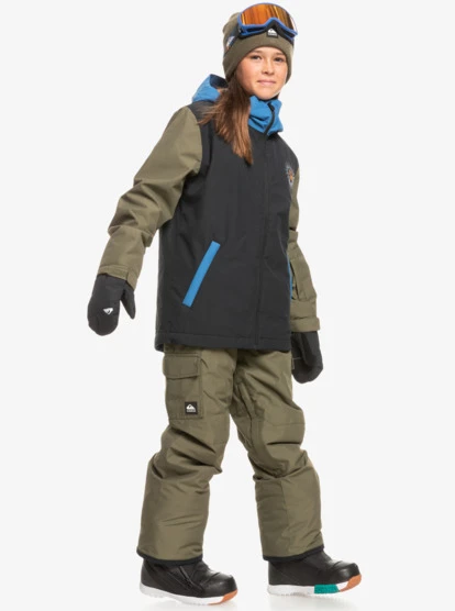 Quiksilver Boys In The Hood Technical Snow Jacket - Image 7