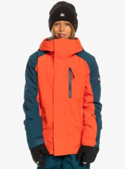 Quiksilver Boys 4-16 Mission Block Technical Snow Jacket