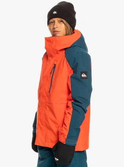 Quiksilver Boys 4-16 Mission Block Technical Snow Jacket - Image 2