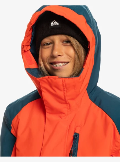 Quiksilver Boys 4-16 Mission Block Technical Snow Jacket - Image 3