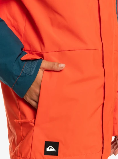 Quiksilver Boys 4-16 Mission Block Technical Snow Jacket - Image 4