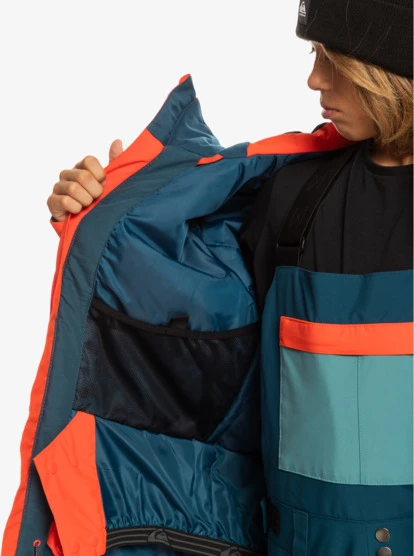 Quiksilver Boys 4-16 Mission Block Technical Snow Jacket - Image 6