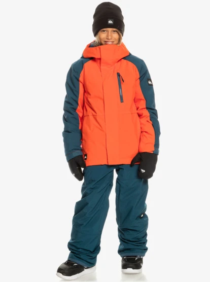 Quiksilver Boys 4-16 Mission Block Technical Snow Jacket - Image 8