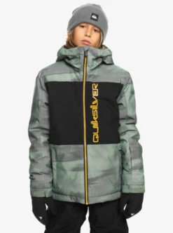Quiksilver Boys 4-16 Side Hit Technical Snow Jacket