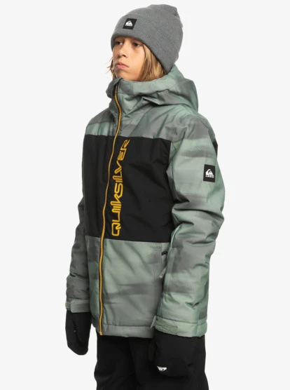 Quiksilver Boys 4-16 Side Hit Technical Snow Jacket - Image 2