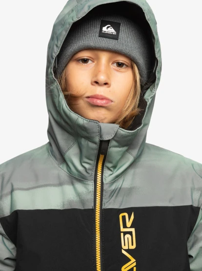Quiksilver Boys 4-16 Side Hit Technical Snow Jacket - Image 3