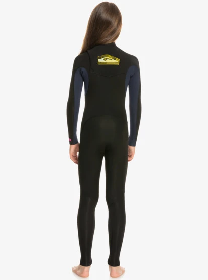 Quiksilver Boys 8-16 3/2mm Everyday Sessions Chest Zip Wetsuit - Image 7