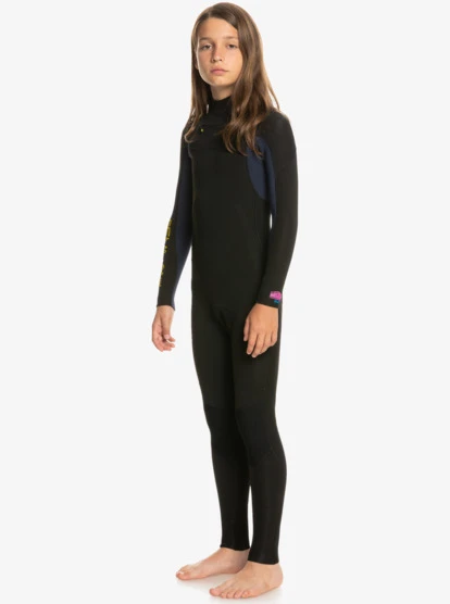 Quiksilver Boys 8-16 3/2mm Everyday Sessions Chest Zip Wetsuit - Image 2