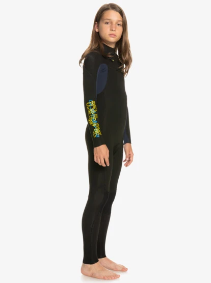 Quiksilver Boys 8-16 3/2mm Everyday Sessions Chest Zip Wetsuit - Image 6
