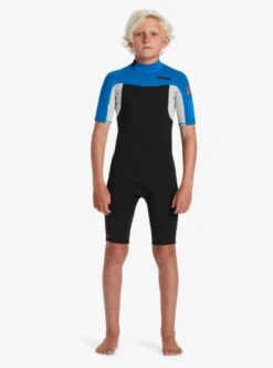 Quiksilver Boys 6-16 2/2mm Everyday Sessions Short Sleeve Spring Suit