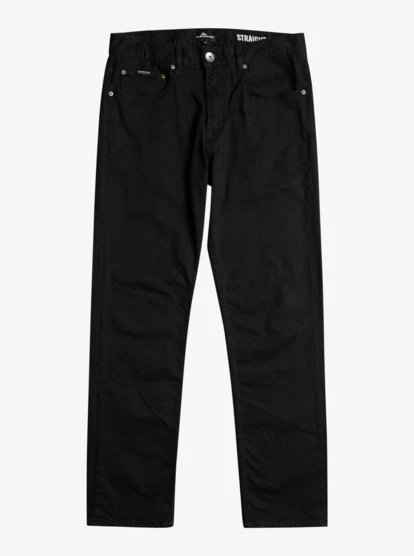 Quiksilver Mens Modern Wave Black Jeans
