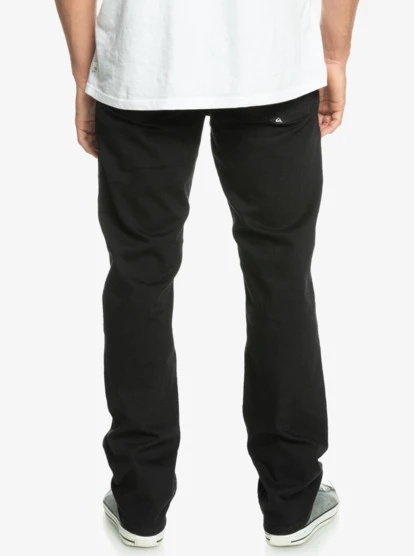 Quiksilver Mens Modern Wave Black Jeans - Image 7