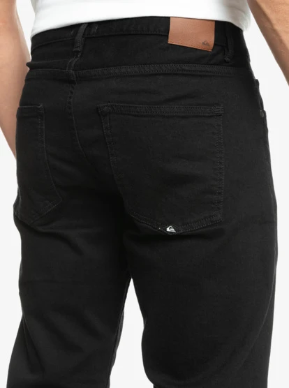 Quiksilver Mens Modern Wave Black Jeans - Image 8