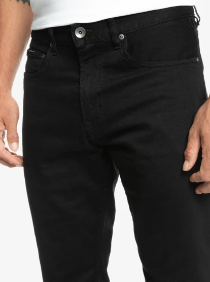 Quiksilver Mens Modern Wave Black Jeans - Image 5