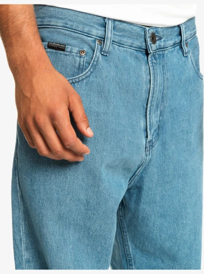 Quiksilver Mens Baggy Nineties Wash Jeans - Image 6