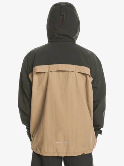 Quiksilver Mens High Horizon Hooded Windbreaker Jacket - Image 7