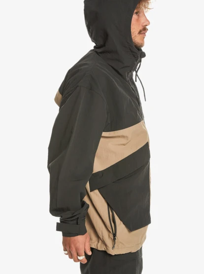 Quiksilver Mens High Horizon Hooded Windbreaker Jacket - Image 5