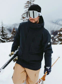 Quiksilver Mens Mission Solid Snow Jacket