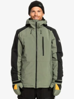 Quiksilver Mens Mission Technical Snow Jacket