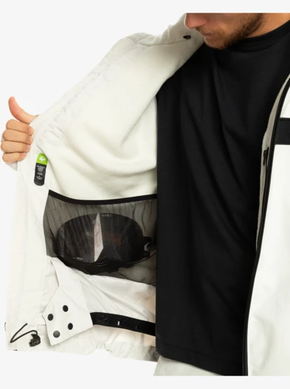 Quiksilver Mens Live Wire Technical Snow Jacket - Image 3