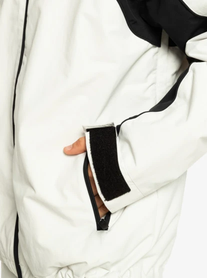 Quiksilver Mens Live Wire Technical Snow Jacket - Image 7