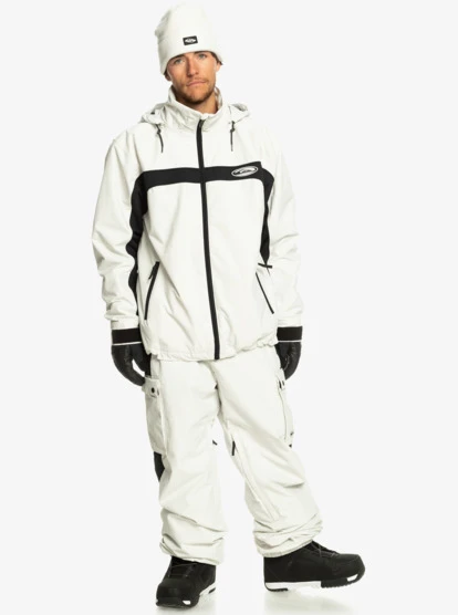 Quiksilver Mens Live Wire Technical Snow Jacket - Image 9