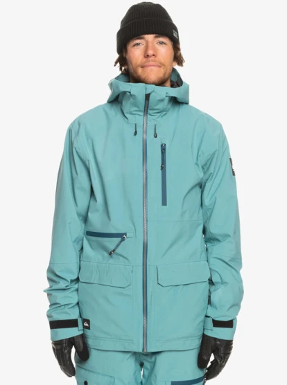 Quiksilver Mens Sammy Carlson Stretch Quest Technical Snow Jacket