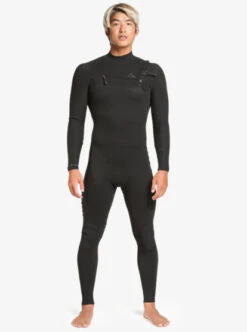 Quiksilver Mens 3/2mm Highline Chest Zip Wetsuit