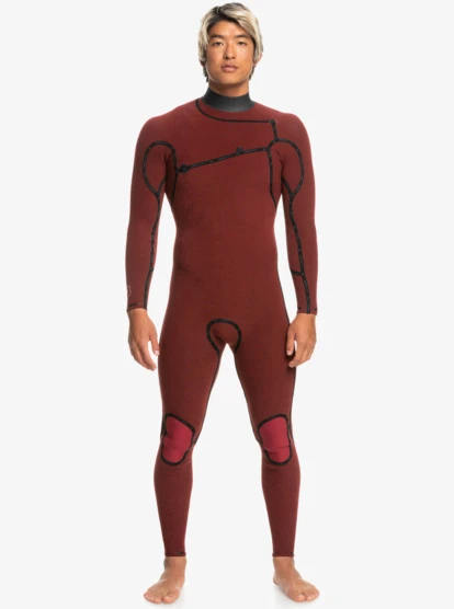 Quiksilver Mens 3/2 Mm Highline Chest Zip Wetsuit - Image 5
