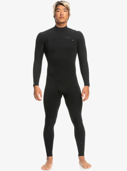 Quiksilver Mens 3/2 Mm Highline Chest Zip Wetsuit