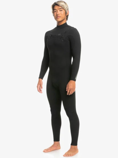 Quiksilver Mens 3/2 Mm Highline Chest Zip Wetsuit - Image 2