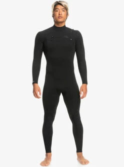 Quiksilver Mens 4/3mm Highline Chest Zip Wetsuit