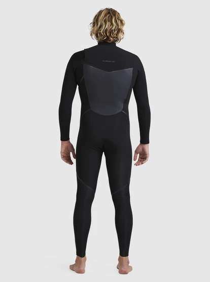 Quiksilver Mens 3/2mm Marathon Sessions Chest Zip Wetsuit - Image 2