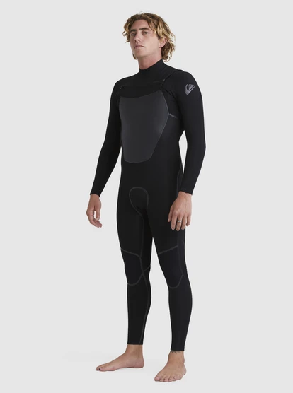 Quiksilver Mens 3/2mm Marathon Sessions Chest Zip Wetsuit - Image 4
