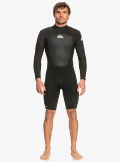 Quiksilver Mens 2/2mm Prologue Long Sleeve Back Zip Springsuit