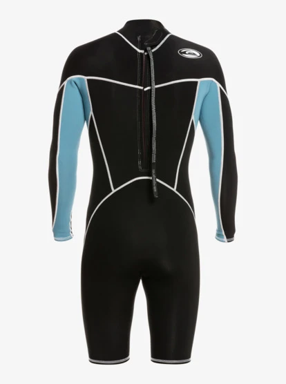 Quiksilver Mens 2/2mm Saturn Capsule Saturn Back-Zip Springsuit - Image 3