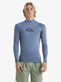 Quiksilver Mens All Time Long Sleeve UPF 50 Rash Vest